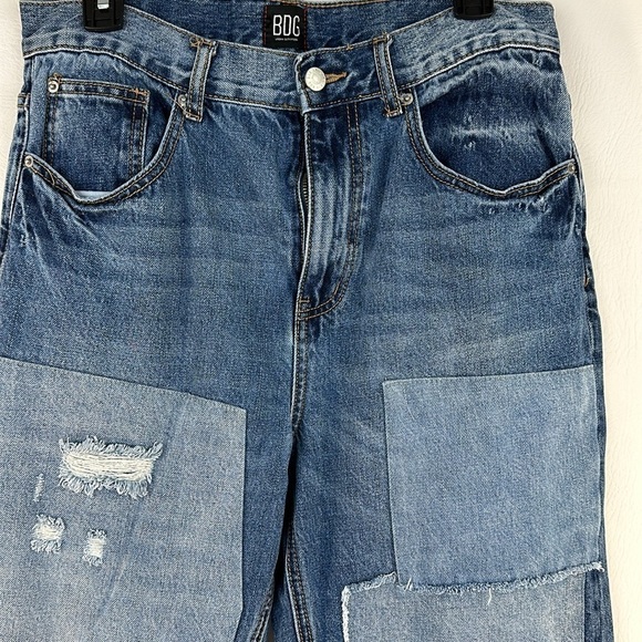 BDG Urban Outfitters Patchwork High Waisted Cowboy Jeans, 31 - Picture 2 of 11